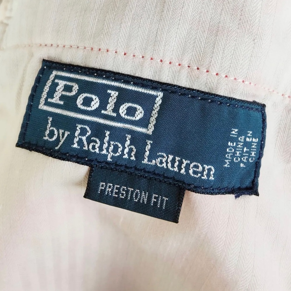 Polo Ralph Lauren Men’s Bright Red Straight Leg Cords Corduroy Trousers W33 L30 - Picture 4 of 5